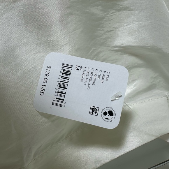 Free People Emory Drop Waist Midi in Eggnog size Medium NWT - Picture 10 of 13